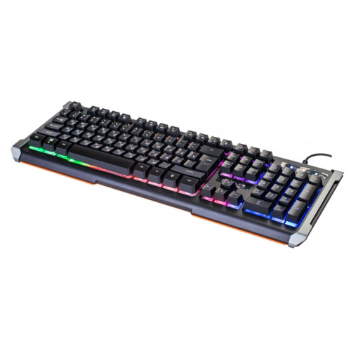 Клавиатура Oklick 717G BLACK DEATH черный/оранжевый USB Multimedia for gamer LED (476395) Клавиатура Oklick 717G BLACK DEATH черный/оранжевый USB Multimedia for gamer LED (476395)