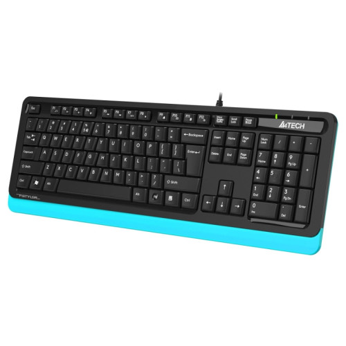 Клавиатура A4Tech Fstyler FKS10 черный/синий USB (FKS10 BLUE) Клавиатура A4Tech Fstyler FKS10 черный/синий USB (FKS10 BLUE)