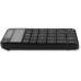 Числовой блок Oklick K604W черный USB беспроводная slim для ноутбука (1979325)