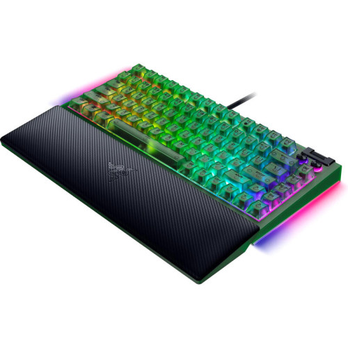 Игровая клавиатура Razer BlackWidow V4 75% - Phantom Green Ed. - US Layout/ Razer BlackWidow V4 75% - Phantom Green Ed. Gaming keyboard- US Layout Игровая клавиатура Razer BlackWidow V4 75% - Phantom Green Ed. - US Layout/ Razer BlackWidow V4 75% - Phantom Green Ed. Gaming keyboard- US Layout