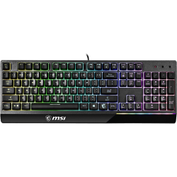 Клавиатура MSI Vigor GK30 RU черный USB for gamer LED (S11-04RU236-CLA)