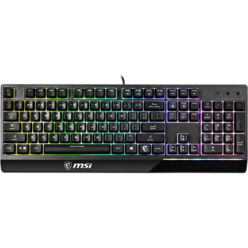 Клавиатура MSI Vigor GK30 RU черный USB for gamer LED (S11-04RU236-CLA)
