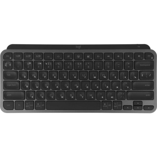 Клавиатура Logitech MX Keys Mini темно-серый USB беспроводная BT/Radio LED (920-010617)