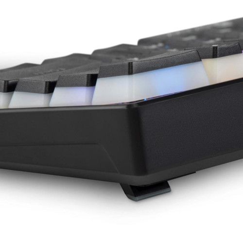 Клавиатура Oklick K763W механическая черный USB беспроводная BT/Radio Multimedia for gamer LED (1920548)