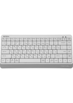 Клавиатура A4Tech Fstyler FBK11 белый/серый USB беспроводная BT/Radio slim (FBK11 WHITE)