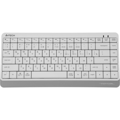 Клавиатура A4Tech Fstyler FBK11 белый/серый USB беспроводная BT/Radio slim (FBK11 WHITE)