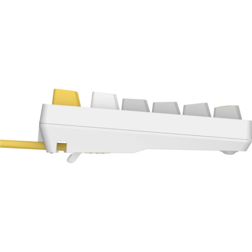 Клавиатура A4Tech Bloody S87 Energy механическая белый/желтый USB for gamer LED (S87 USB ENERGY WHITE)