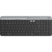 Клавиатура/ Logitech Keyboard Slim K580 Bluetooth Multi-Device GRAPHITE