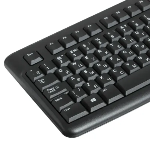 Клавиатура Logitech K120 (USB, waterproof, low profile) OEM [920-002522]