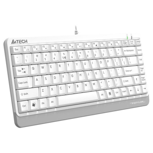 Клавиатура A4Tech Fstyler FKS11 белый/серый USB (FKS11 WHITE) Клавиатура A4Tech Fstyler FKS11 белый/серый USB (FKS11 WHITE)