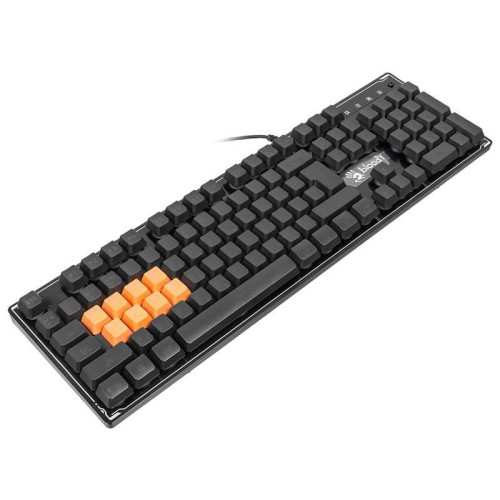 Клавиатура A4Tech Bloody B3370R черный USB Multimedia for gamer LED (подставка для запястий) Клавиатура A4Tech Bloody B3370R черный USB Multimedia for gamer LED (подставка для запястий)