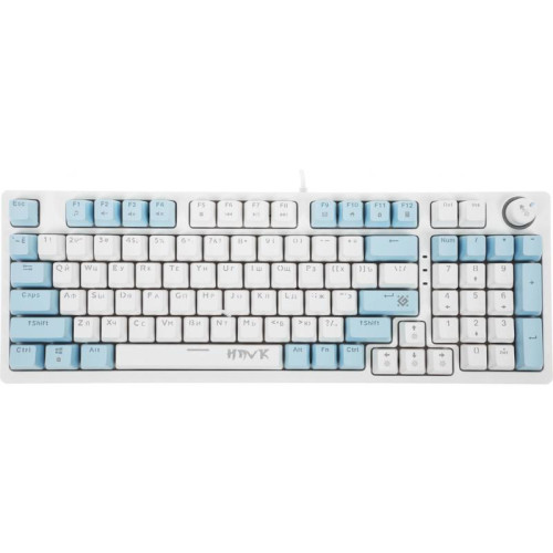 Клавиатура DEFENDER MECHANICAL HAWK GK-418 RU RGB 45421
