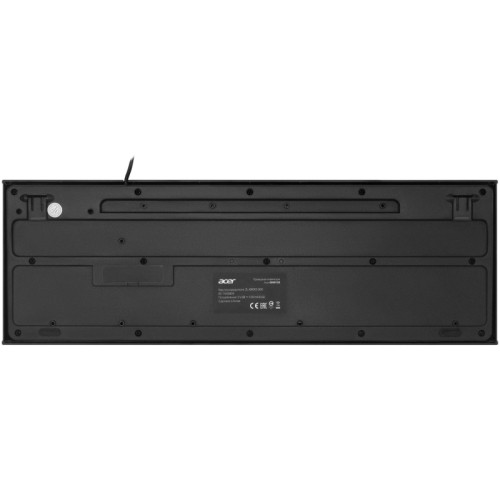 Клавиатура Acer OKW120 черный USB Multimedia (ZL.KBDEE.006)