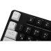 Клавиатура DEFENDER DARK KNIGHT GK-077 RU BL/WH 45077