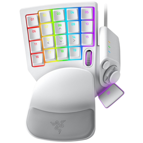 Игровой кейпад Razer Tartarus Pro Mercury/ Razer Tartarus Pro – Analog Optical Gaming Keypad - Mercury – FRML Packaging