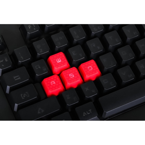 Клавиатура A4Tech Bloody B120N черный USB Multimedia for gamer LED (подставка для запястий) (B120N)
