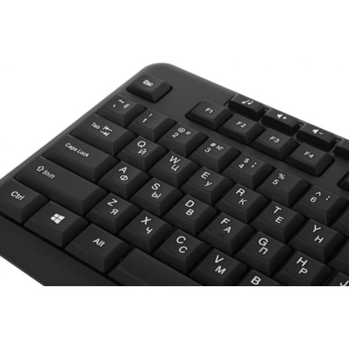 Клавиатура Oklick 305M черный USB Multimedia (1659987)