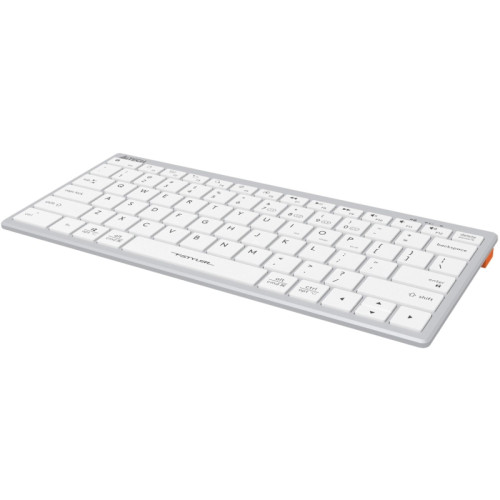 Клавиатура A4Tech Fstyler FBX51C белый USB беспроводная BT/Radio slim Multimedia для ноутбука (FBX51C WHITE)