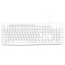 Клавиатура Oklick 305M белый USB Multimedia (1875227)