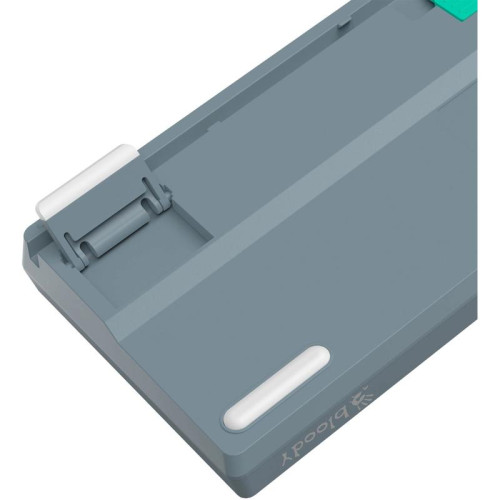 Клавиатура A4Tech Bloody S87 Energy механическая серый/зеленый USB for gamer LED (S87 USB ENERGY ASH)