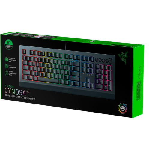 Игровая клавиатура Razer Cynosa V2/ Razer Cynosa V2 Gaming keyboard  - Russian Layout