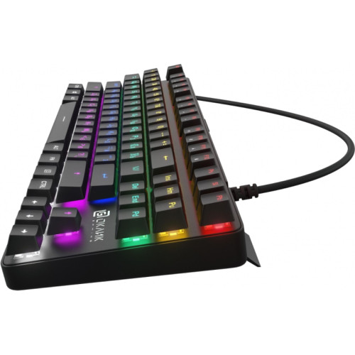 Клавиатура Oklick 969G SHOTGUN механическая черный USB Multimedia for gamer LED