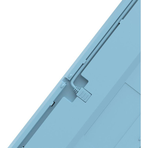 Клавиатура A4Tech Fstyler FS300 механическая белый/синий USB for gamer LED (FS300 PANDA SNOWBOARDING)