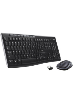 Беспроводная клавиатура + мышь MK270 RUS BLACK 920-003381 LOGITECH