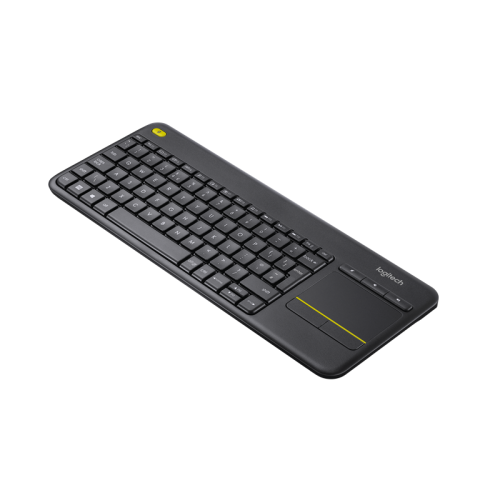 Клавиатура/ Logitech Keyboard K400 Wireless Touch Plus RTL, USB