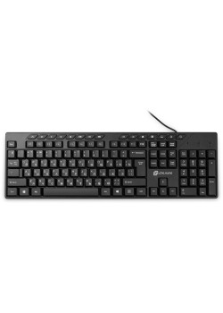 Клавиатура Oklick 125M черный USB Multimedia (1678108)