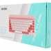 Клавиатура A4Tech Fstyler FBK30 розовый USB беспроводная BT/Radio slim Multimedia (FBK30 RASPBERRY)