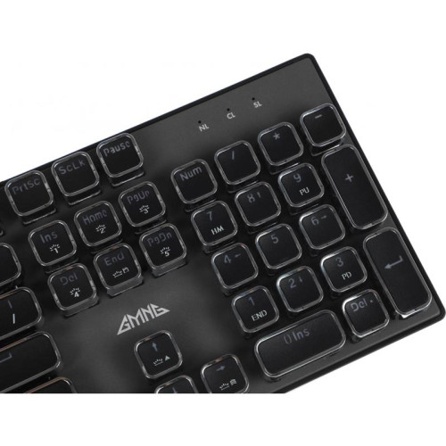 Клавиатура GMNG GG-KB815X механическая черный/белый USB Multimedia for gamer LED (1913914)
