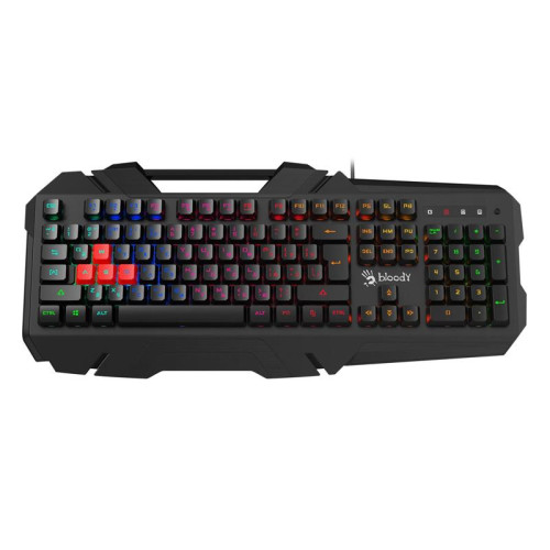 Клавиатура A4Tech Bloody B150N черный USB for gamer LED