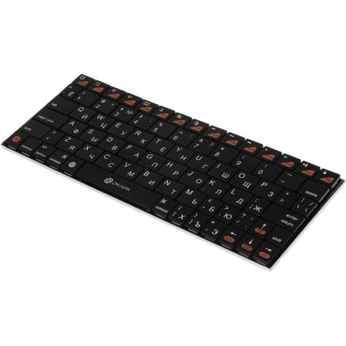 Клавиатура Oklick 840S черный USB беспроводная BT slim (754787) Клавиатура Oklick 840S черный USB беспроводная BT slim (754787)
