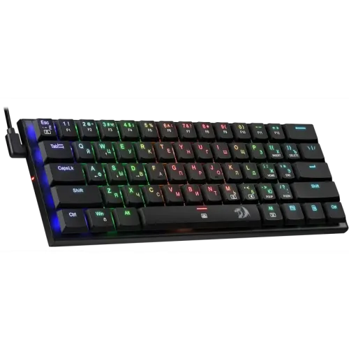 Redragon Механическая клавиатура Anivia RGB, тихая, 61 клавиш