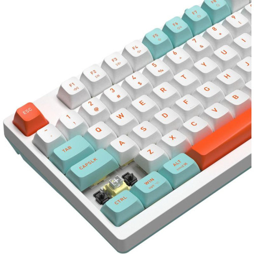 Клавиатура A4Tech Fstyler FS300 механическая белый USB for gamer LED (FS300 PANDA SNORKLENING)