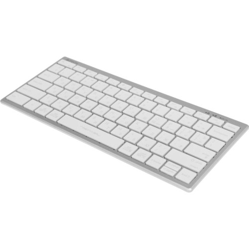 Клавиатура A4Tech Fstyler FX61 белый USB slim LED (FX61 WHITE)