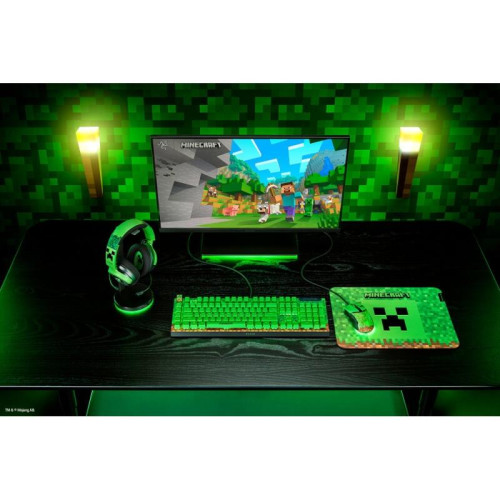 Игровая клавиатура Razer BlackWidow V4 X (Green Switch) - Minecraft Ed. - US Layout/ Razer BlackWidow V4 X (Green Switch) Gaming keyboard - Minecraft Ed. Игровая клавиатура Razer BlackWidow V4 X (Green Switch) - Minecraft Ed. - US Layout/ Razer BlackWidow V4 X (Green Switch) Gaming keyboard - Minecraft Ed.