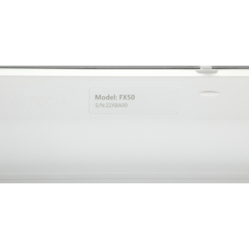Клавиатура A4Tech Fstyler FX50 белый USB slim Multimedia (FX50 WHITE)