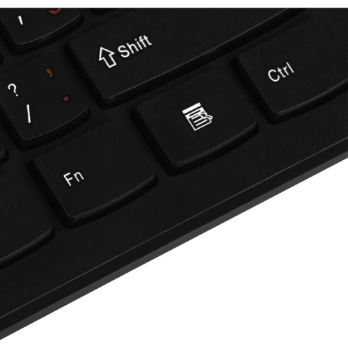 Клавиатура Oklick 505M черный USB slim (1196544)