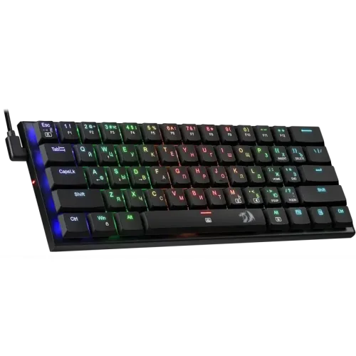 Redragon Механическая клавиатура Anivia RGB, тихая, 61 клавиш Redragon Механическая клавиатура Anivia RGB, тихая, 61 клавиш