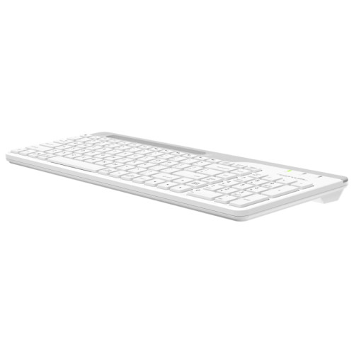 Клавиатура A4Tech Fstyler FK25 белый/серый USB slim