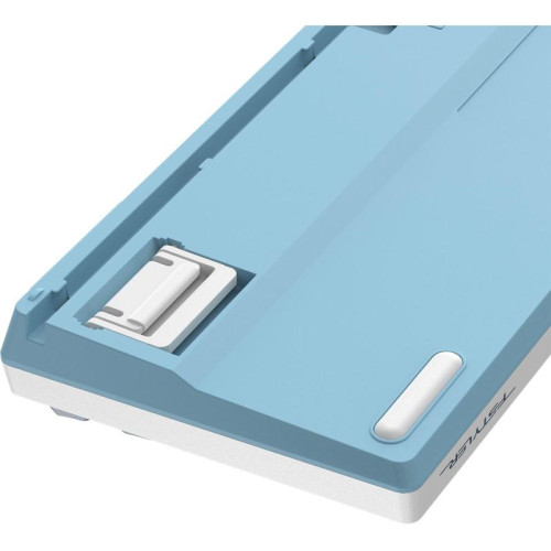 Клавиатура A4Tech Fstyler FS300 механическая белый/синий USB for gamer LED (FS300 PANDA SNOWBOARDING)