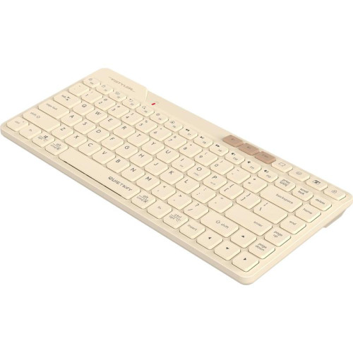 Клавиатура A4Tech Fstyler FBK26C AS бежевый USB беспроводная BT/Radio slim Multimedia (FBK26C AS)