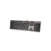 Клавиатура A4Tech KV-300H серый/черный USB slim