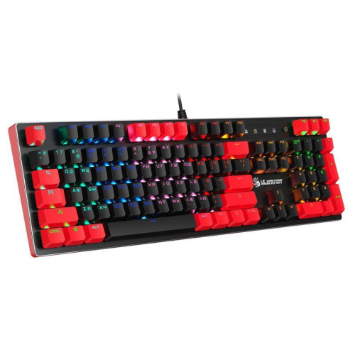 Клавиатура A4Tech Bloody B820N механическая черный/красный USB for gamer LED (B820N ( BLACK + RED))