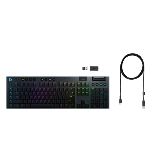 Клавиатура/ Logitech Gaming Keyboard G915 CARBON BT TACTILE SWITCH