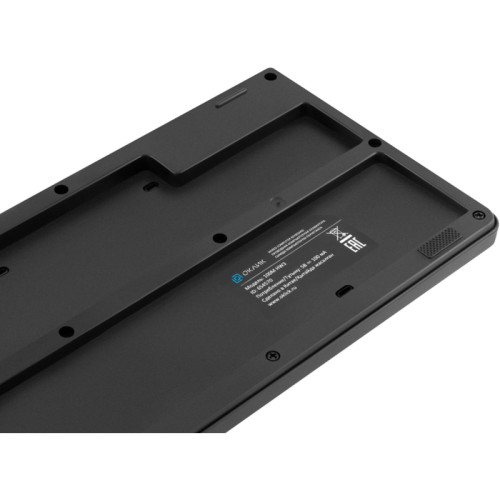 Клавиатура Oklick 100M HW3 черный USB (654570)