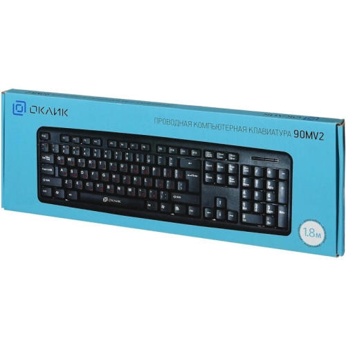 Клавиатура Oklick 90MV2 черный USB (1185967)