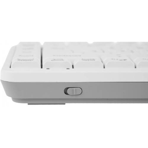 Клавиатура A4Tech Fstyler FBK11 белый/серый USB беспроводная BT/Radio slim (FBK11 WHITE)